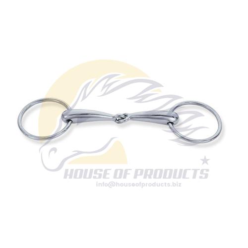 Hollow Mouth Loose Ring snaffle bit