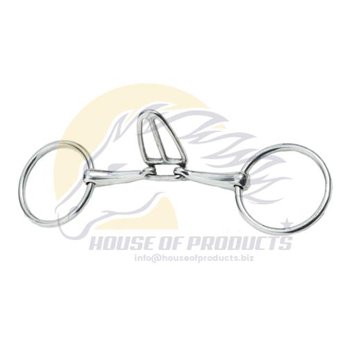 Loose ring Double jointed tongue bit