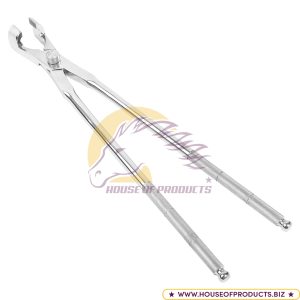5404 SERRATED JAW MOLAR FORCEPS WITH FULCRUM