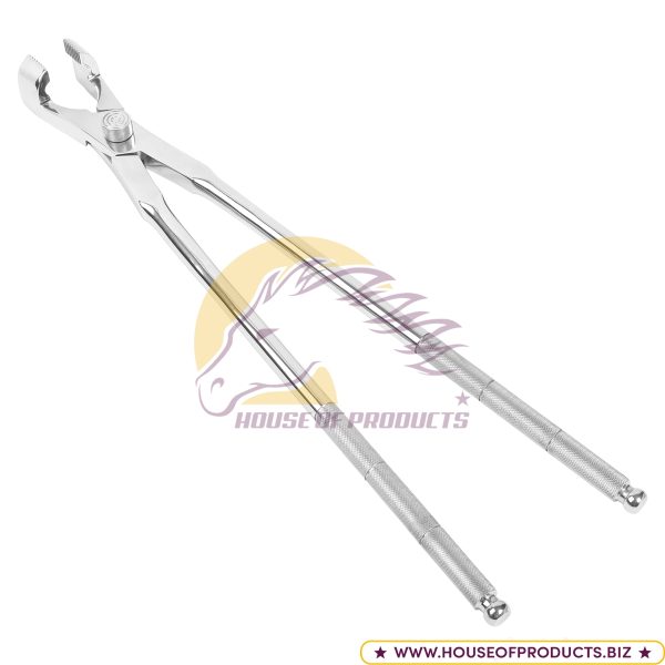 5404 SERRATED JAW MOLAR FORCEPS WITH FULCRUM