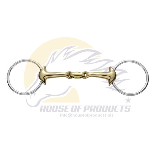 Loose Ring Snaffle Bit German silver mouth